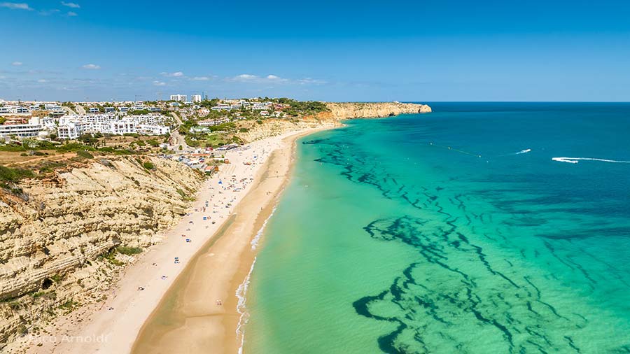 Strand Porto de Mos, Lagos, Algarve, Portugal Praia Porto de Mos, Lagos, Algarve, Portugal